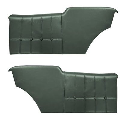 72 MONTE CARLO HARDTOP REAR PANELS (PRE-ASSEMBLED) - GREEN