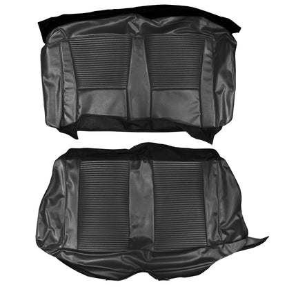 69 DART GT/GTS CONVERTIBLE REAR UPHOLSTERY - BLACK