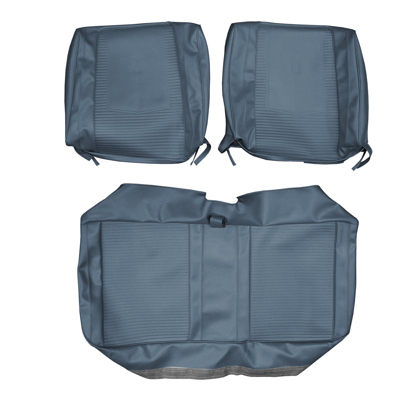 67 DART GT SPLIT BENCH UPHOLSTERY - NAVY