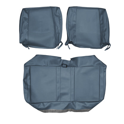67 DART GT SPLIT BENCH UPHOLSTERY - NAVY