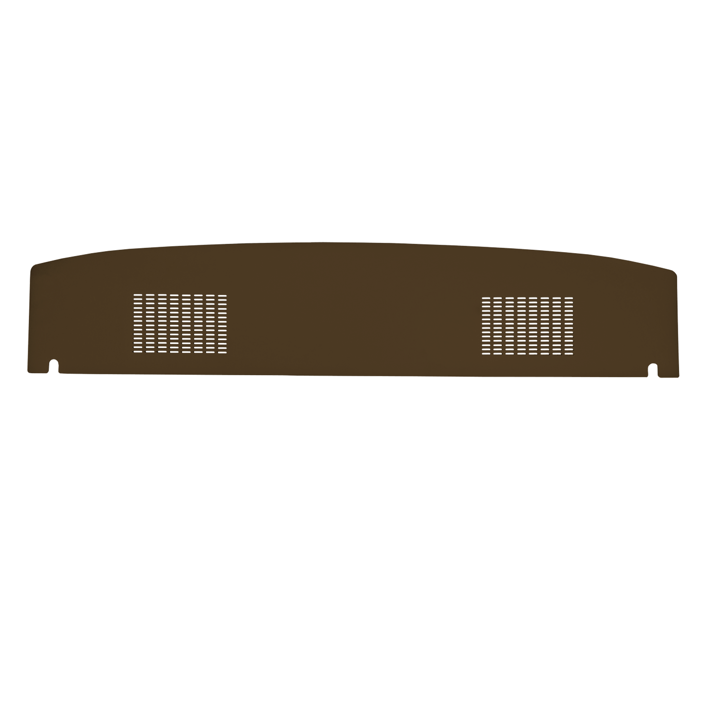 71 CHALLENGER HARDTOP PACKAGE TRAY WITH SPEAKER CUT-OUTS - BROWN