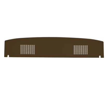 71 CHALLENGER HARDTOP PACKAGE TRAY WITH SPEAKER CUT-OUTS - BROWN