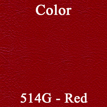81 FIREBIRD/TRANS AM "DELUXE" DOOR PANELS (UNASSEMBLED) - RED