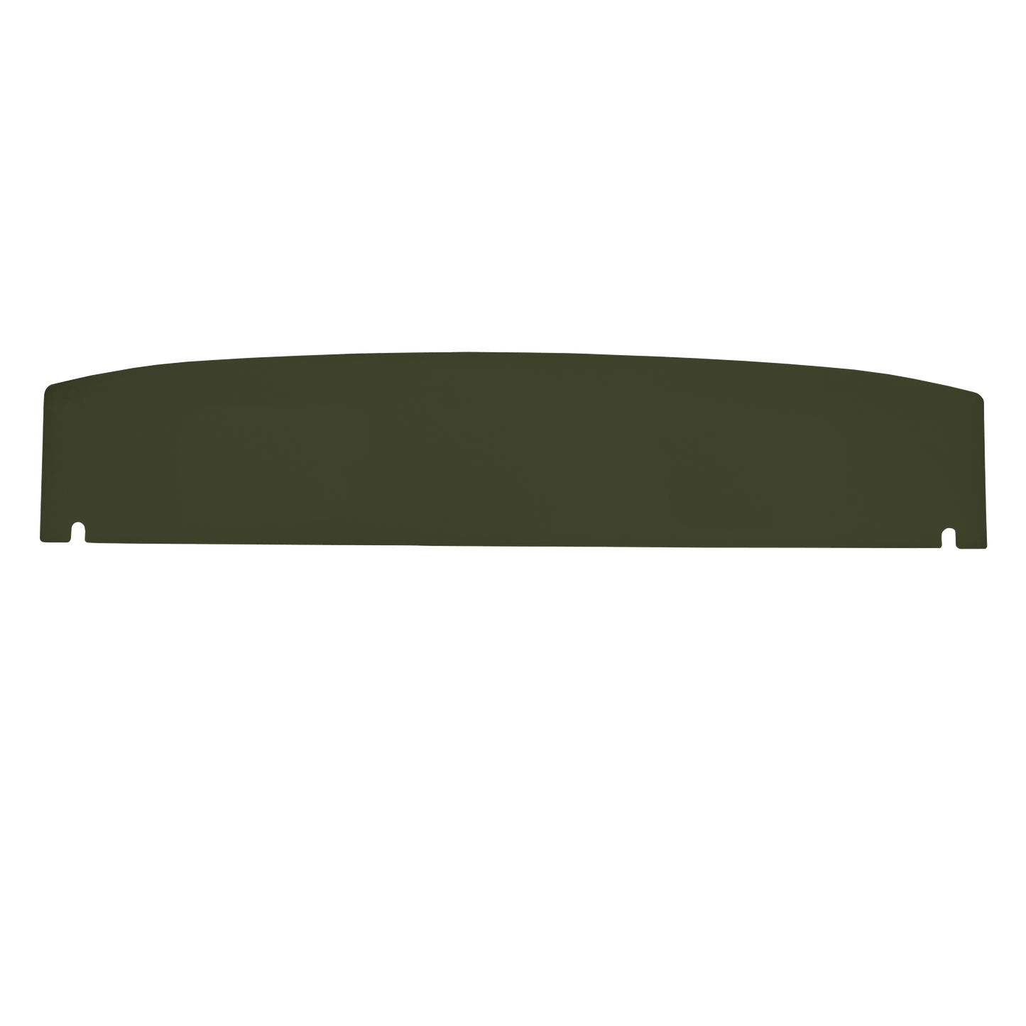 71 CHALLENGER HARDTOP PACKAGE TRAY W/O SPEAKER CUT-OUTS - GREEN