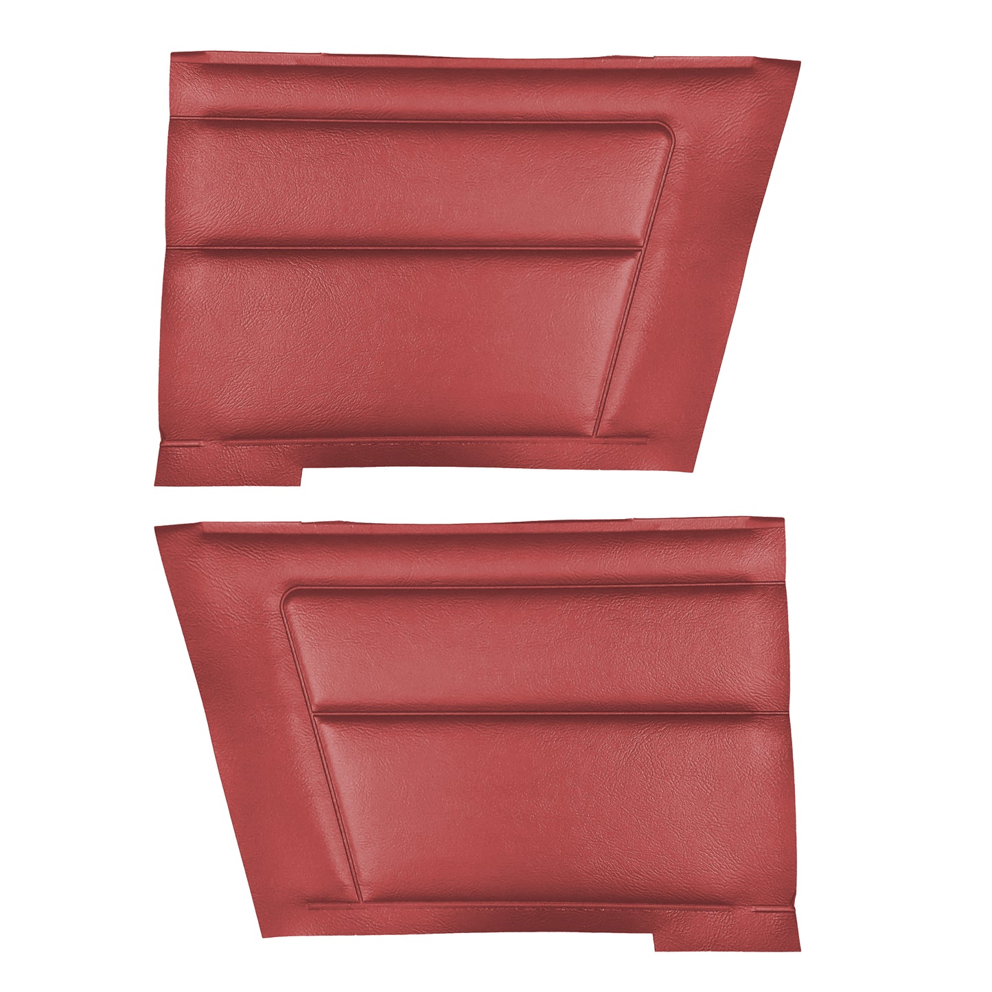 67 CAMARO "DELUXE" CONVERTIBLE REAR PANELS - RED