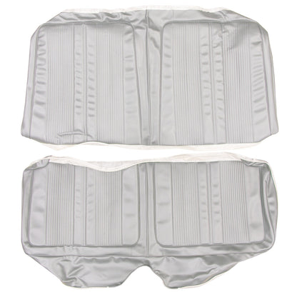 69 CORONET 440/SUPERBEE HTP/SDN REAR UPHOLSTERY - WHITE