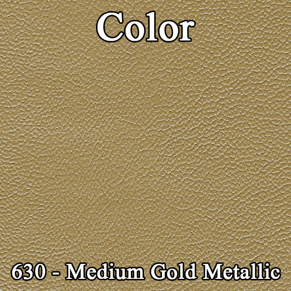 68 CORONET RT/500 CONVERTIBLE REAR PANELS - GOLD/BLACK