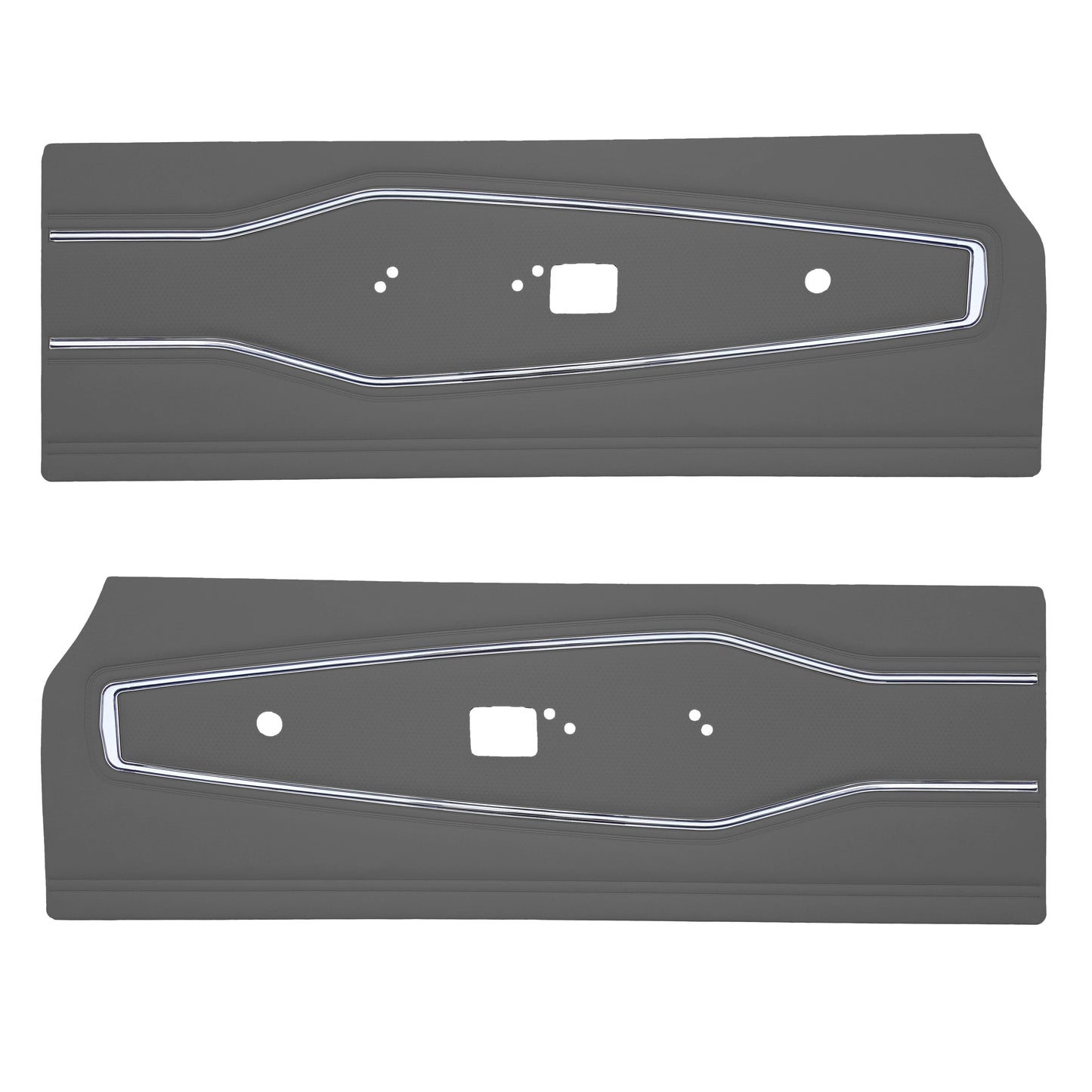 70 CHARGER FRONT DOOR PANELS - CHARCOAL