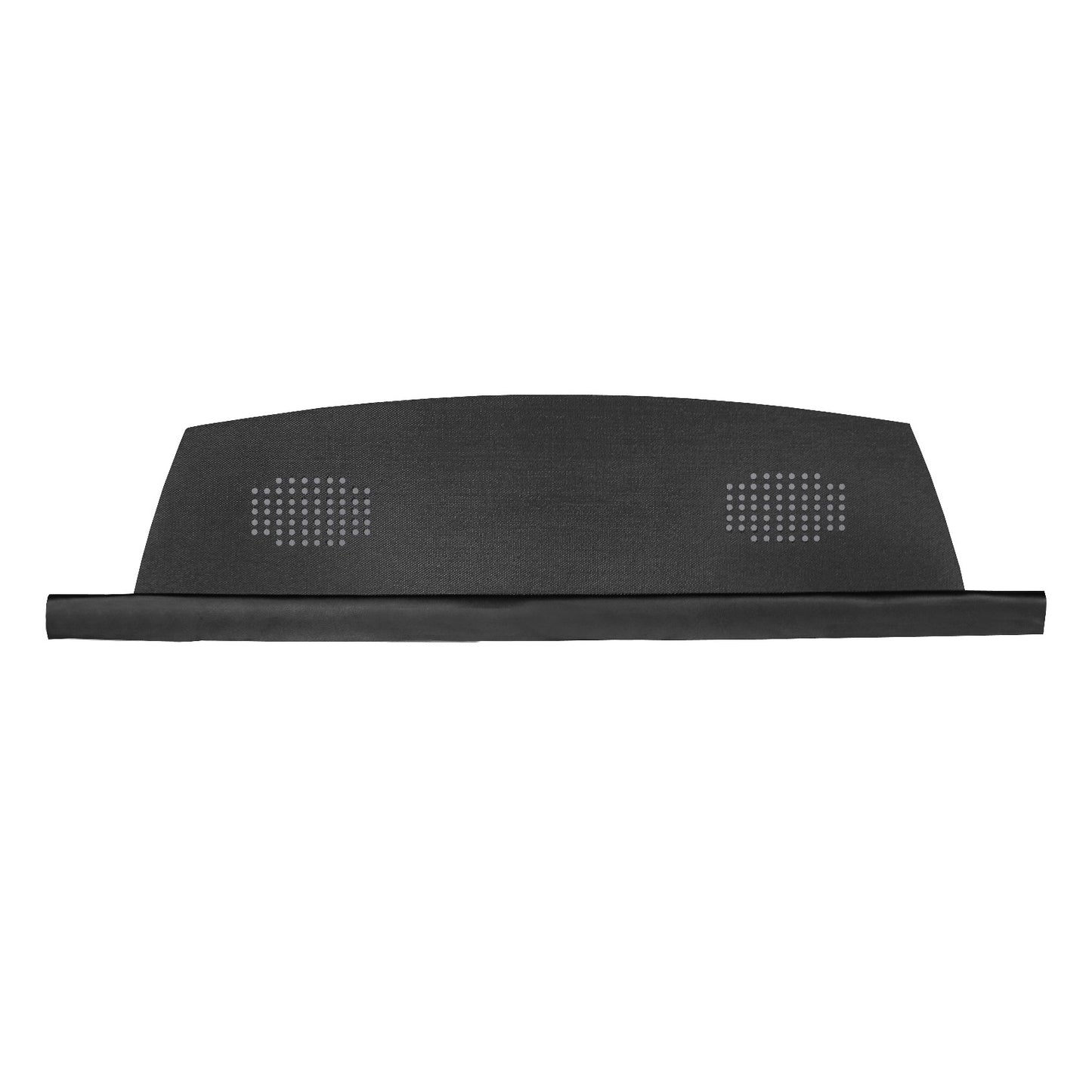 67-69 CAMARO HARDTOP PACKAGE TRAY WITH SPEAKER CUT-OUTS - BLACK