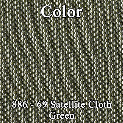 69 CLOTH 4-DOOR REAR - GREEN