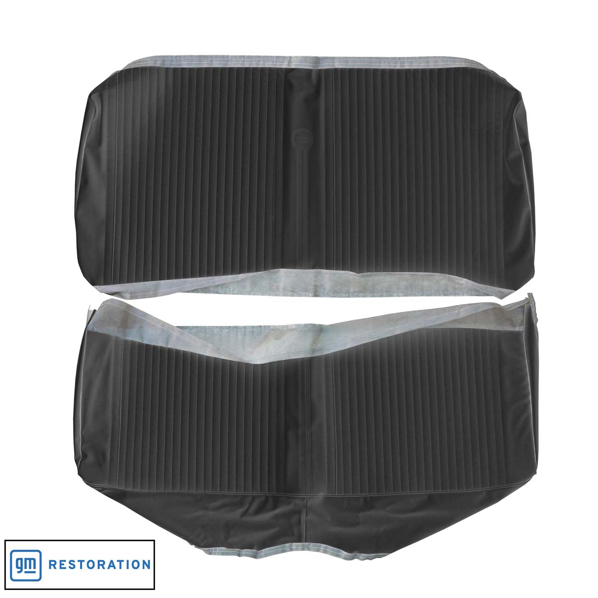 64 CHEVELLE/MALIBU HARDTOP REAR UPHOLSTERY - BLACK