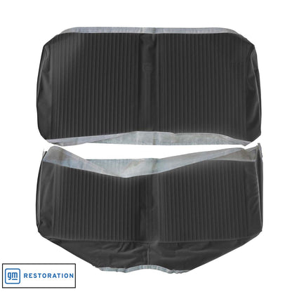 64 CHEVELLE/MALIBU HARDTOP REAR UPHOLSTERY - BLACK