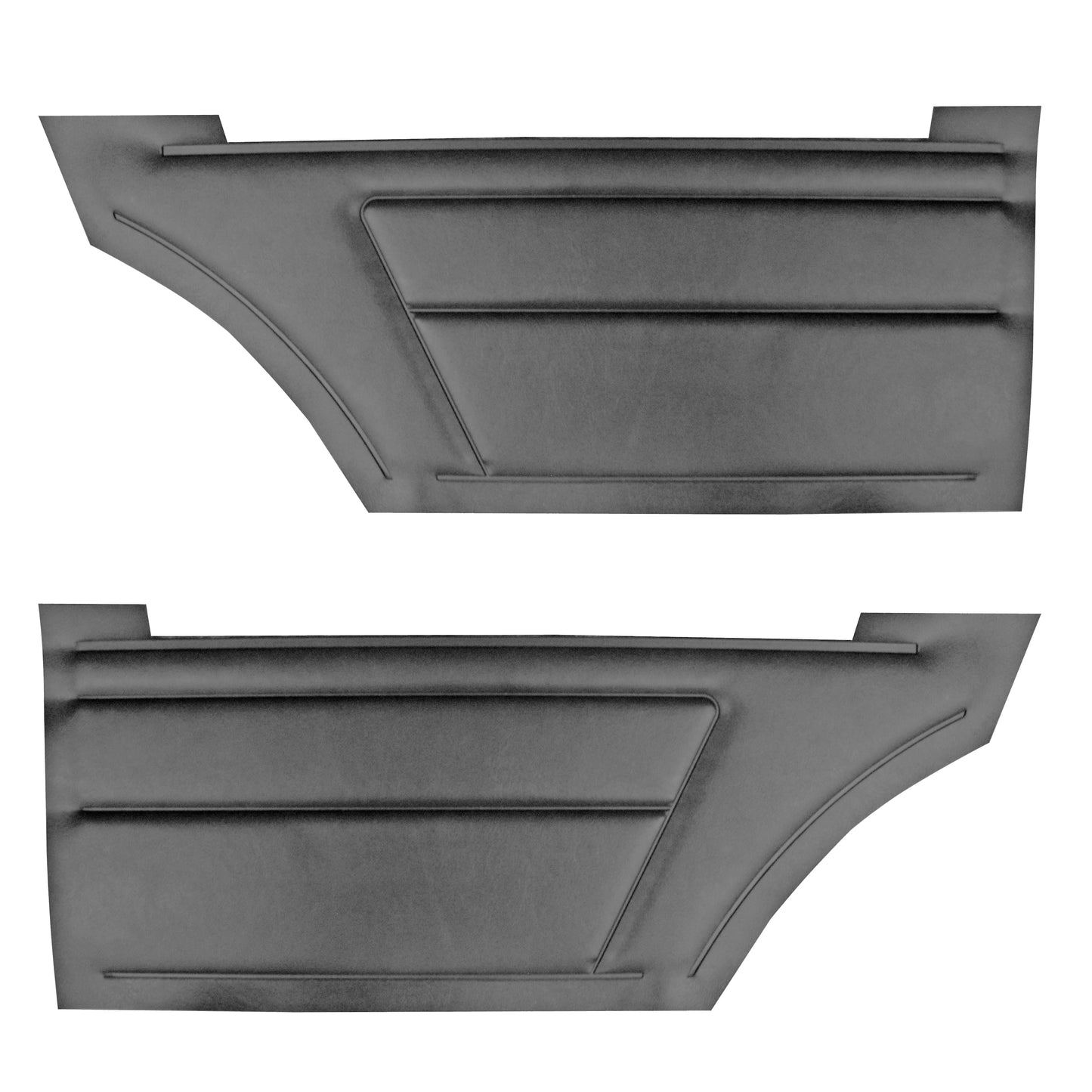 67 FIREBIRD "DELUXE" HARDTOP REAR PANELS - BLACK