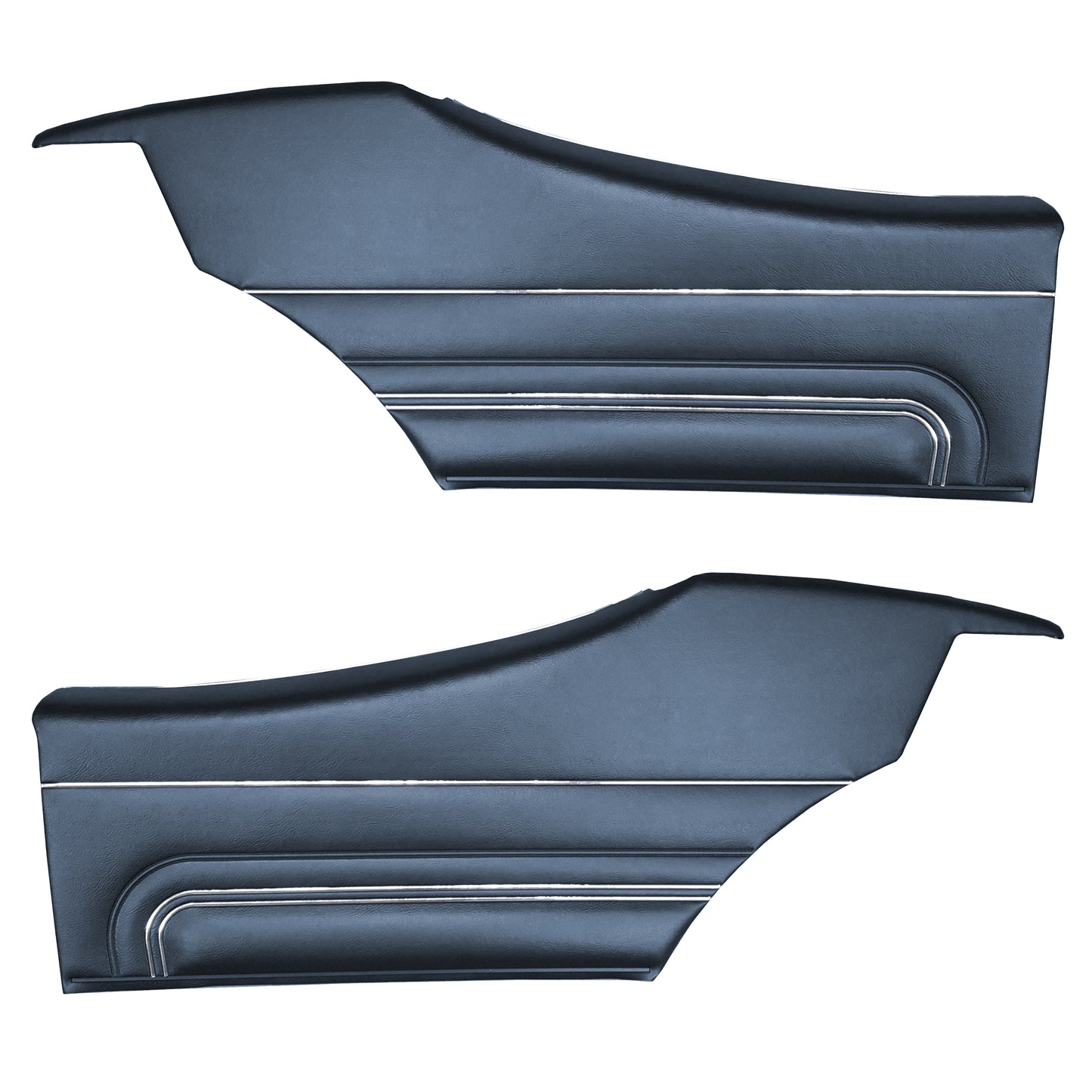 71 GTO/LEMANS SPORT HARDTOP REAR PANELS (PRE-ASSEMBLED) - BLUE