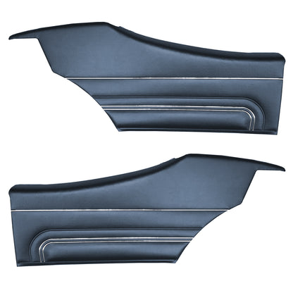 71 GTO/LEMANS SPORT HARDTOP REAR PANELS (PRE-ASSEMBLED) - BLUE