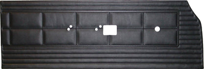68 SATELLITE/ROADRUNNER "DECOR" FRONT DOOR PANELS - BLACK