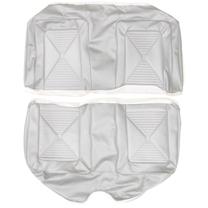 65 DART GT HARDTOP REAR UPHOLSTERY - PEARL WHITE