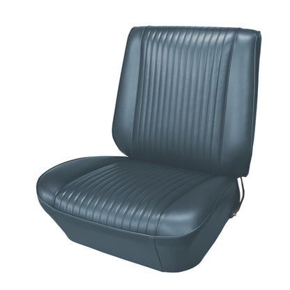 64 CHEVELLE/MALIBU BUCKET SEAT UPHOLSTERY - BLUE