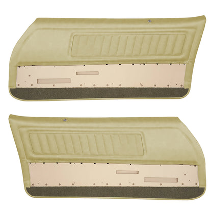 70 FIREBIRD/TRANS AM "DELUXE" DOOR PANELS (PRE-ASSEMBLED) - SANDALWOOD
