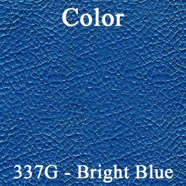 70 FIREBIRD/TRANS AM BUCKET SEAT UPHOLSTERY - BRIGHT BLUE