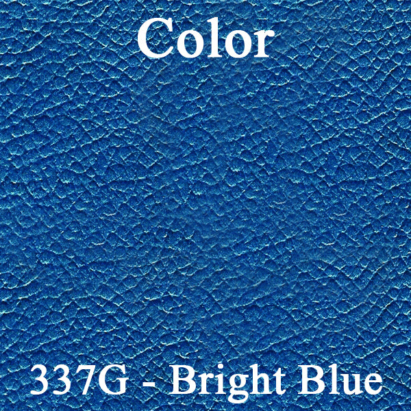 70 CAMARO "DELUXE" BUCKET SEAT UPHOLSTERY - BRIGHT BLUE