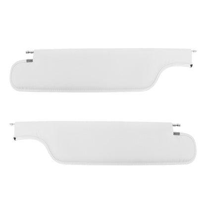 69 F-85/CUTLASS/442 HOLIDAY COUPE SUNVISORS (BASKETWEAVE) - WHITE
