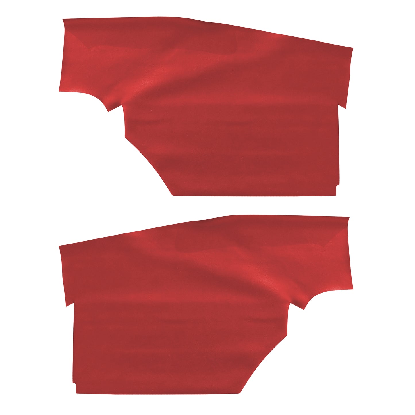 68 FIREBIRD "DELUXE" HARDTOP REAR PANELS (UNASSEMBLED) - RED