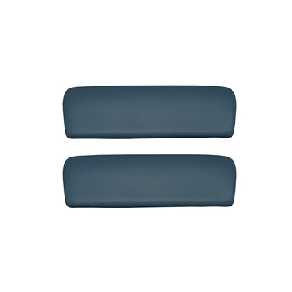 65-67 GM A-BODY HTP/COUPE REAR ARMREST PADS - DARK BLUE