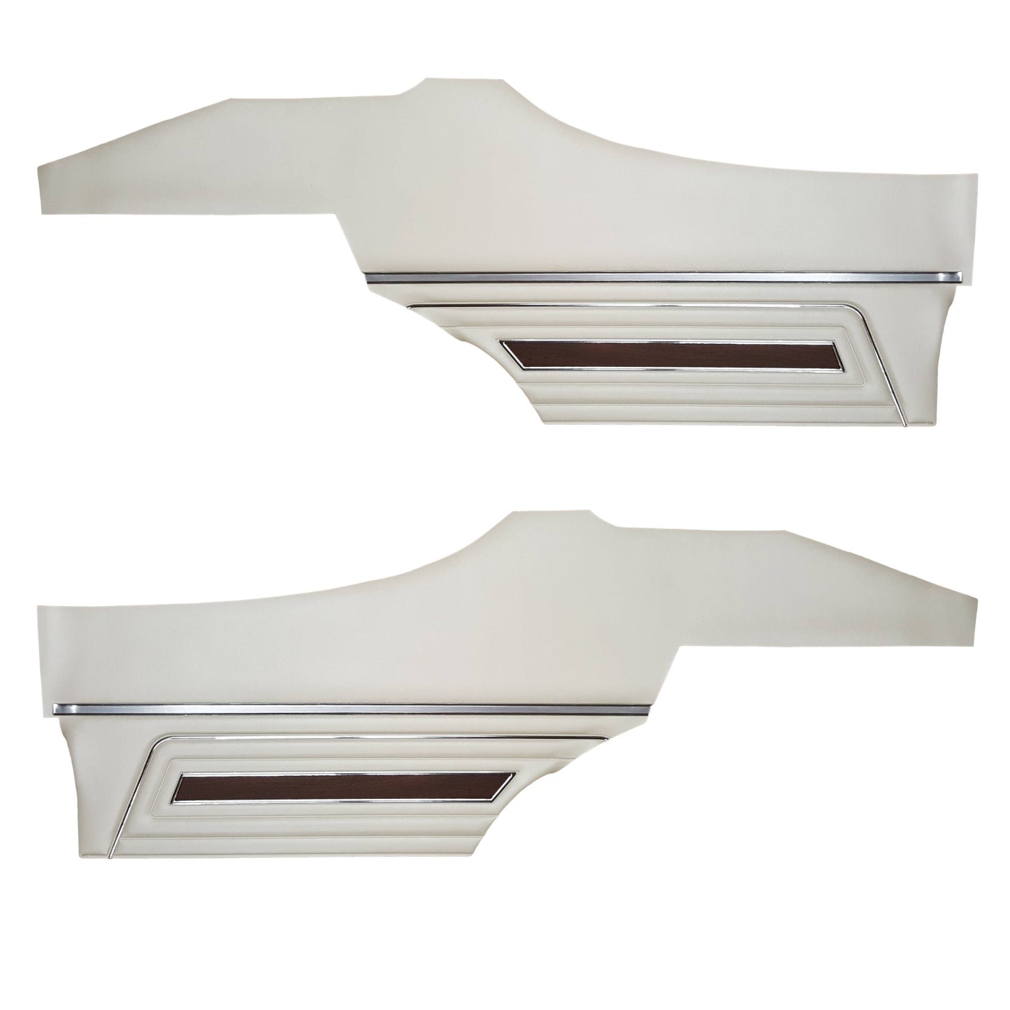 71 CUTLASS HARDTOP REAR PANELS (UNASSEMBLED) - PEARL WHITE