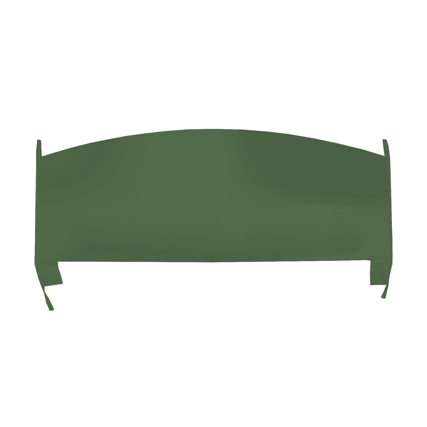 76 DART HARDTOP PACKAGE TRAY W/O SPEAKER SPEAKER CUTS - LIGHT GREEN