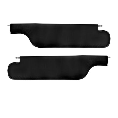 68 F-85/CUTLASS/442 HOLIDAY COUPE SUNVISORS (BASKETWEAVE) - BLACK