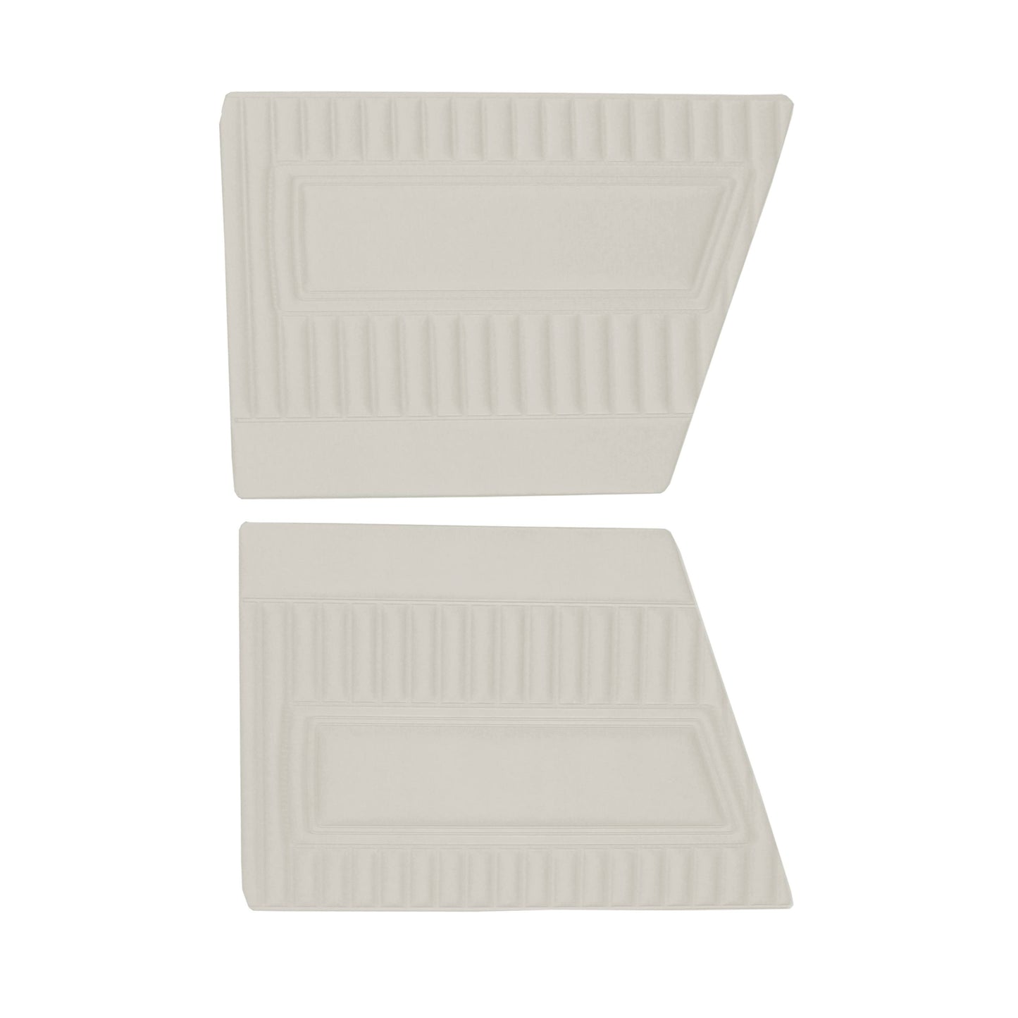 67 BARRACUDA FASTBACK REAR PANELS - PEARL WHITE