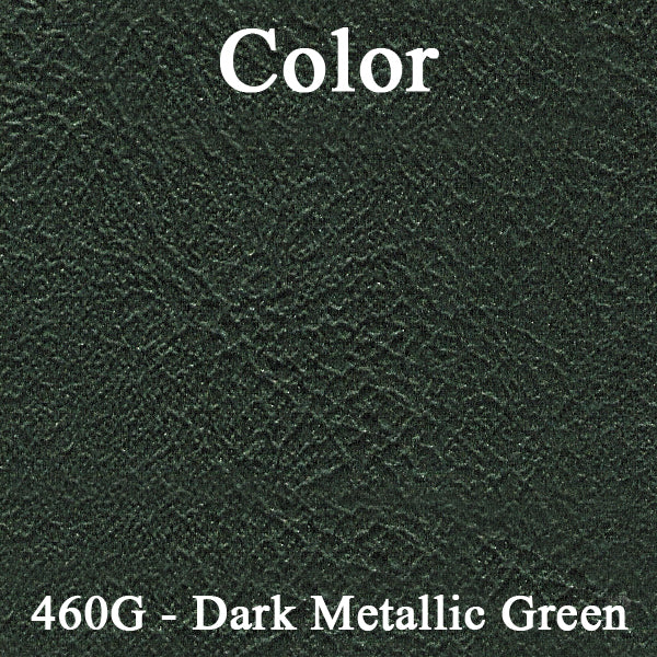 70 MONTE CARLO HARDTOP REAR UPHOLSTERY - GREEN