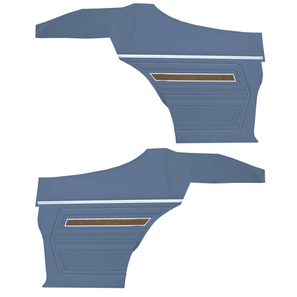 70 F-85 SPORTS COUPE REAR PANELS (UNASSEMBLED) - BLUE