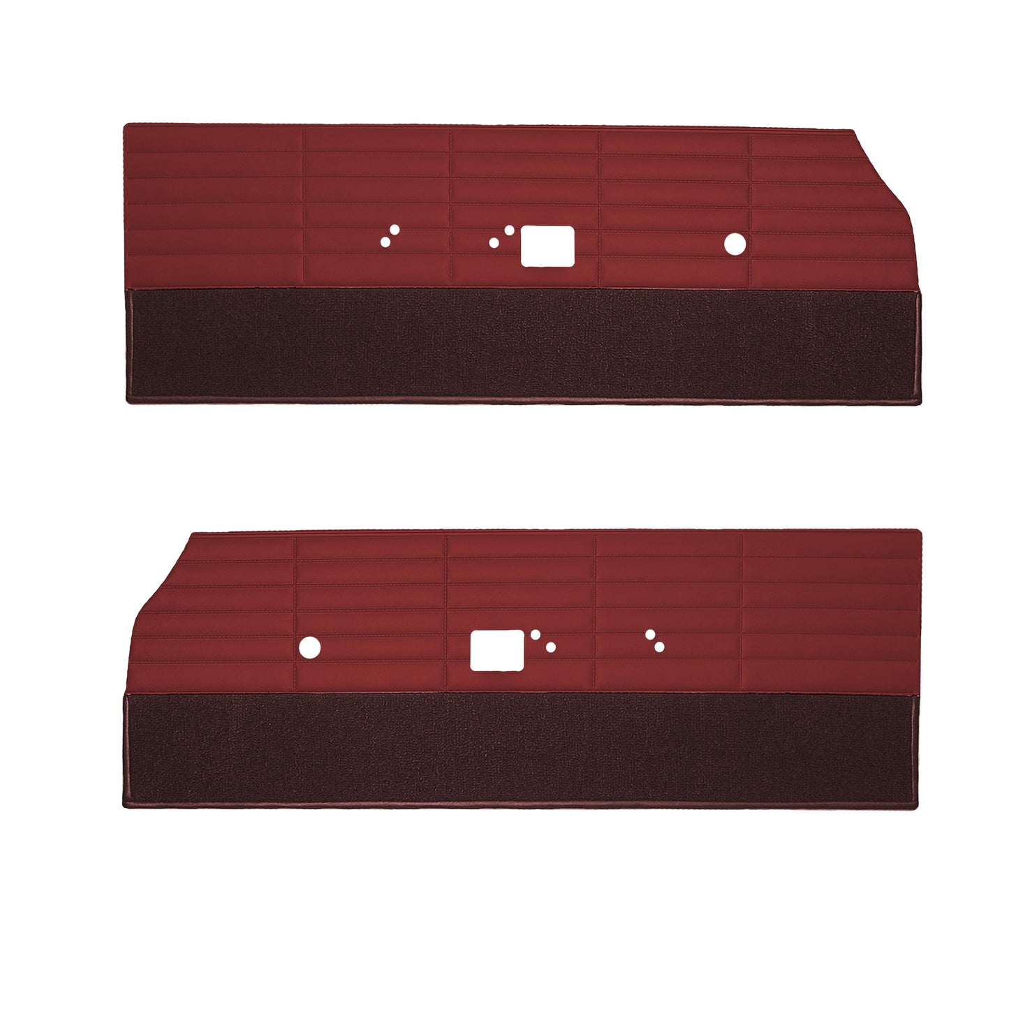 66 CORONET 500 FRONT DOOR PANELS - RED