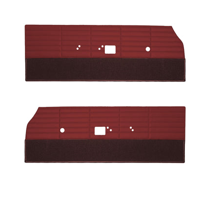 66 CORONET 500 FRONT DOOR PANELS - RED