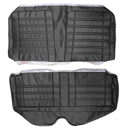 70 CORONET 440/SUPERBEE HTP/SDN REAR UPHOLSTERY - BLACK