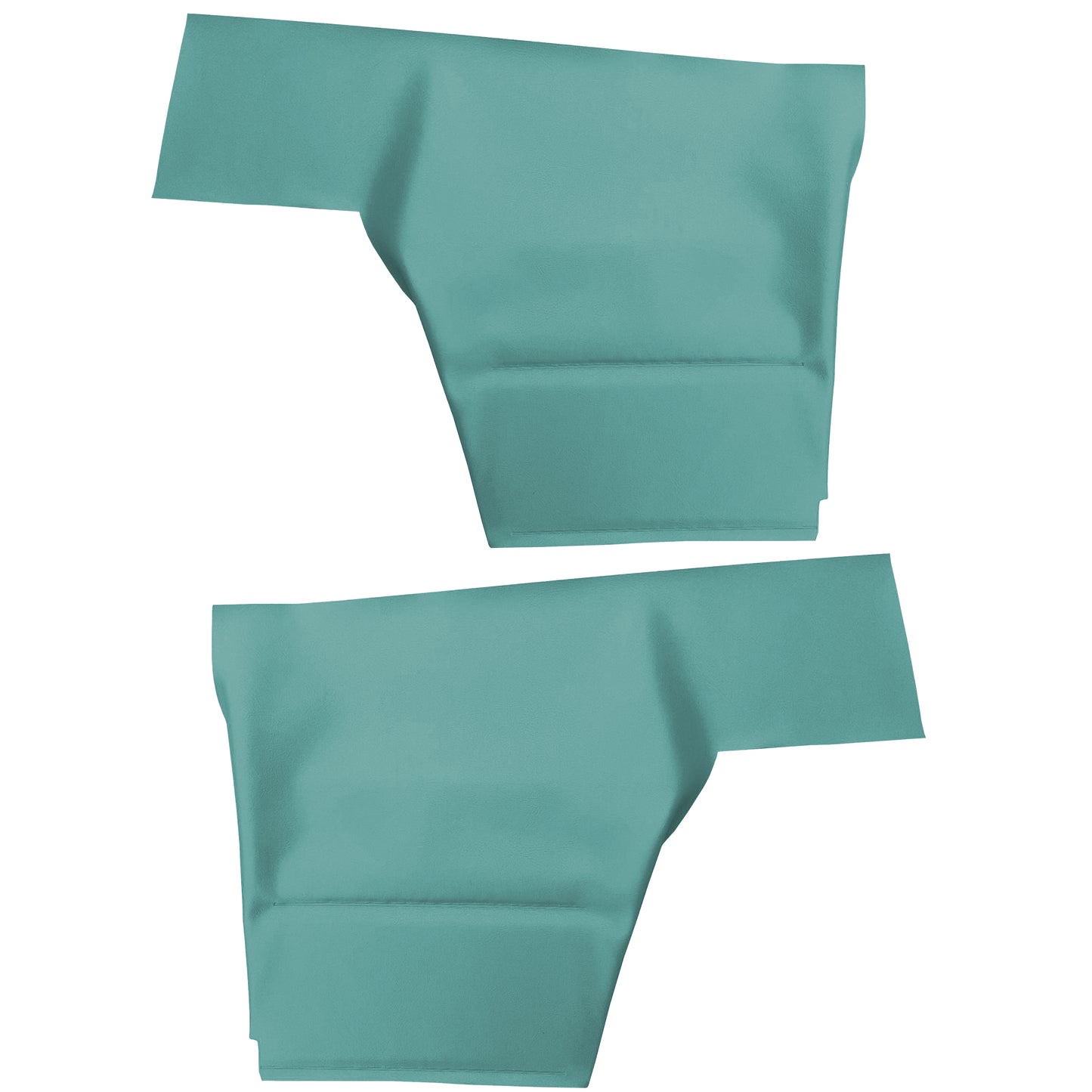 68 CAMARO "DELUXE" CONVERTIBLE REAR PANELS - TURQUOISE