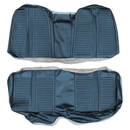 67 SATELLITE/GTX HARDTOP REAR UPHOLSTERY - NAVY