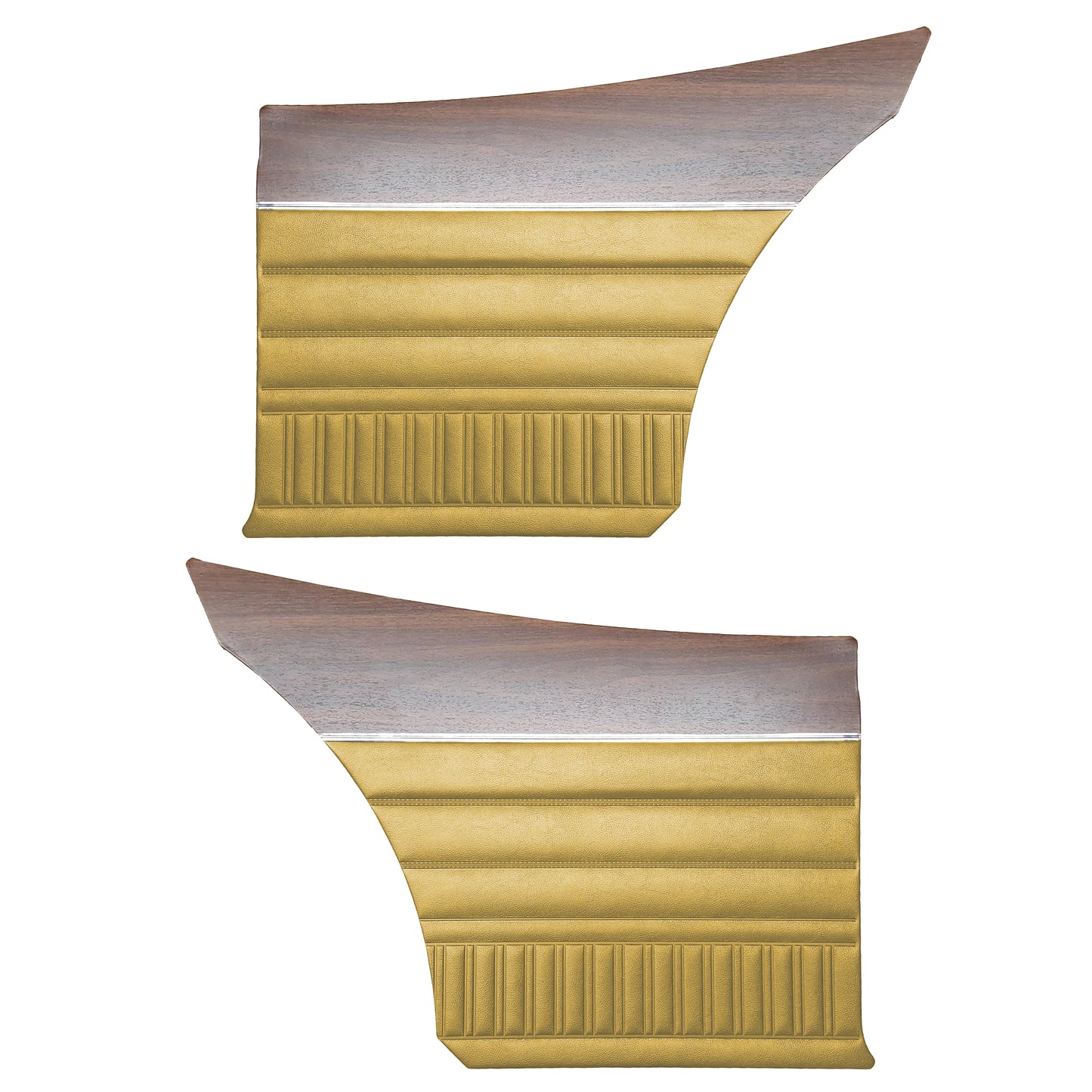 1973 DODGE DART SWINGER FASTBACK REAR PANELS SRM HNY GOLD