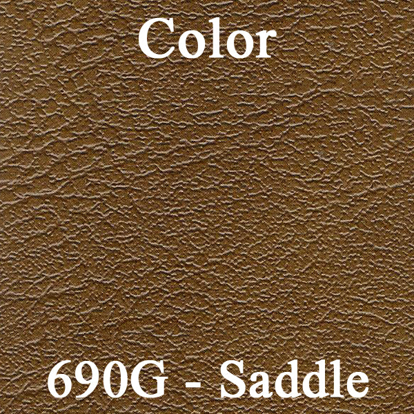 71 EL CAMINO DOOR PANELS (PRE-ASSEMBLED) - SADDLE