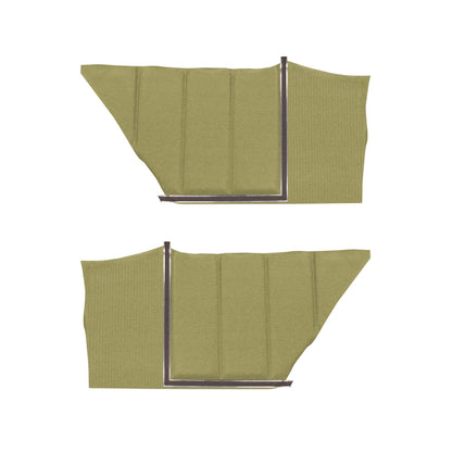 71 CHARGER SE HARDTOP UPPER REAR PANELS - EMBER GOLD