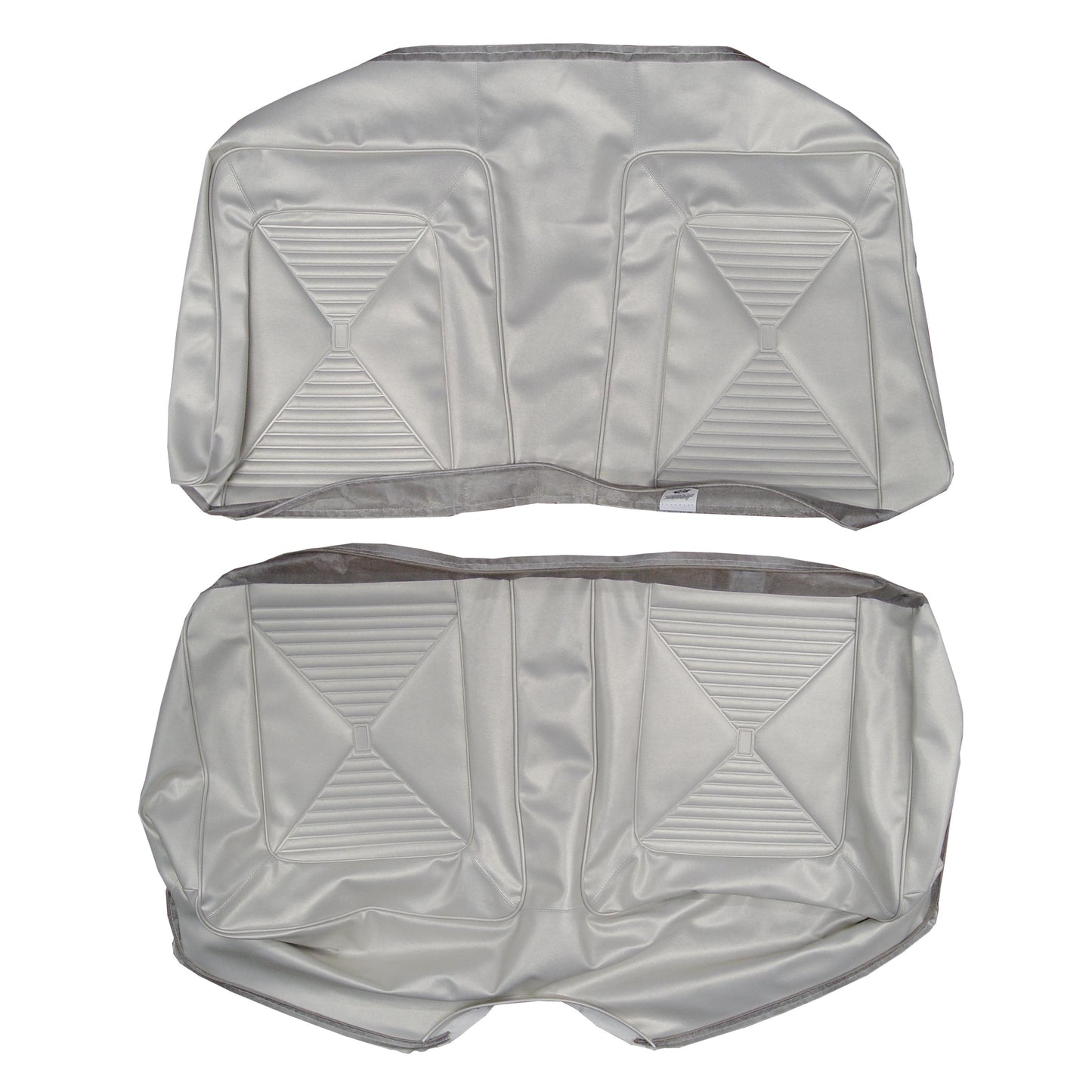 65 DART GT CONVERTIBLE REAR UPHOLSTERY - PEARL WHITE