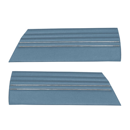 67 SKYLARK/GS SPORT COUPE REAR PANELS - LIGHT BLUE