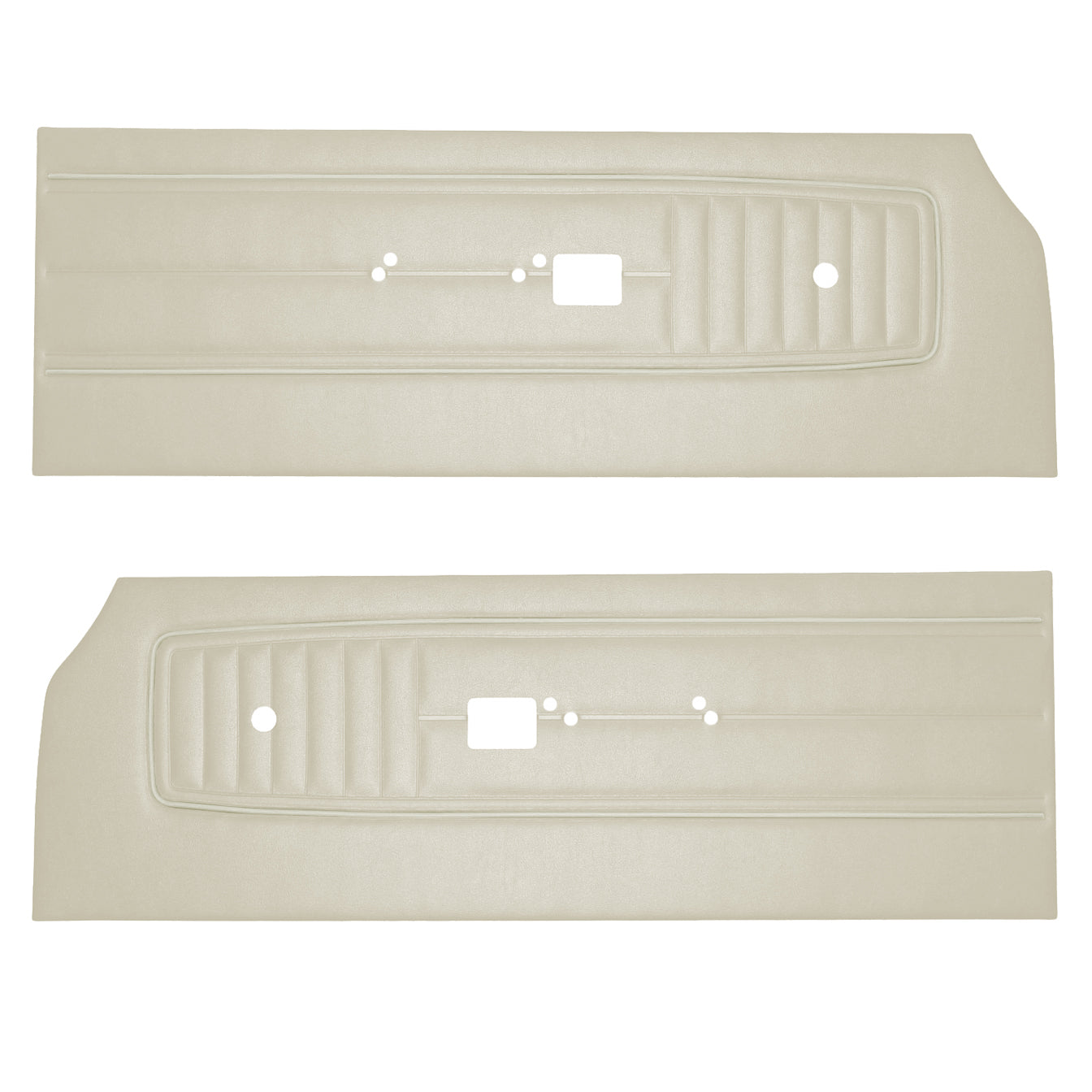 70 SPORT SATELLITE/ROADRUNNER/GTX/SUPERBIRD  FRONT DOOR PANELS - WHITE