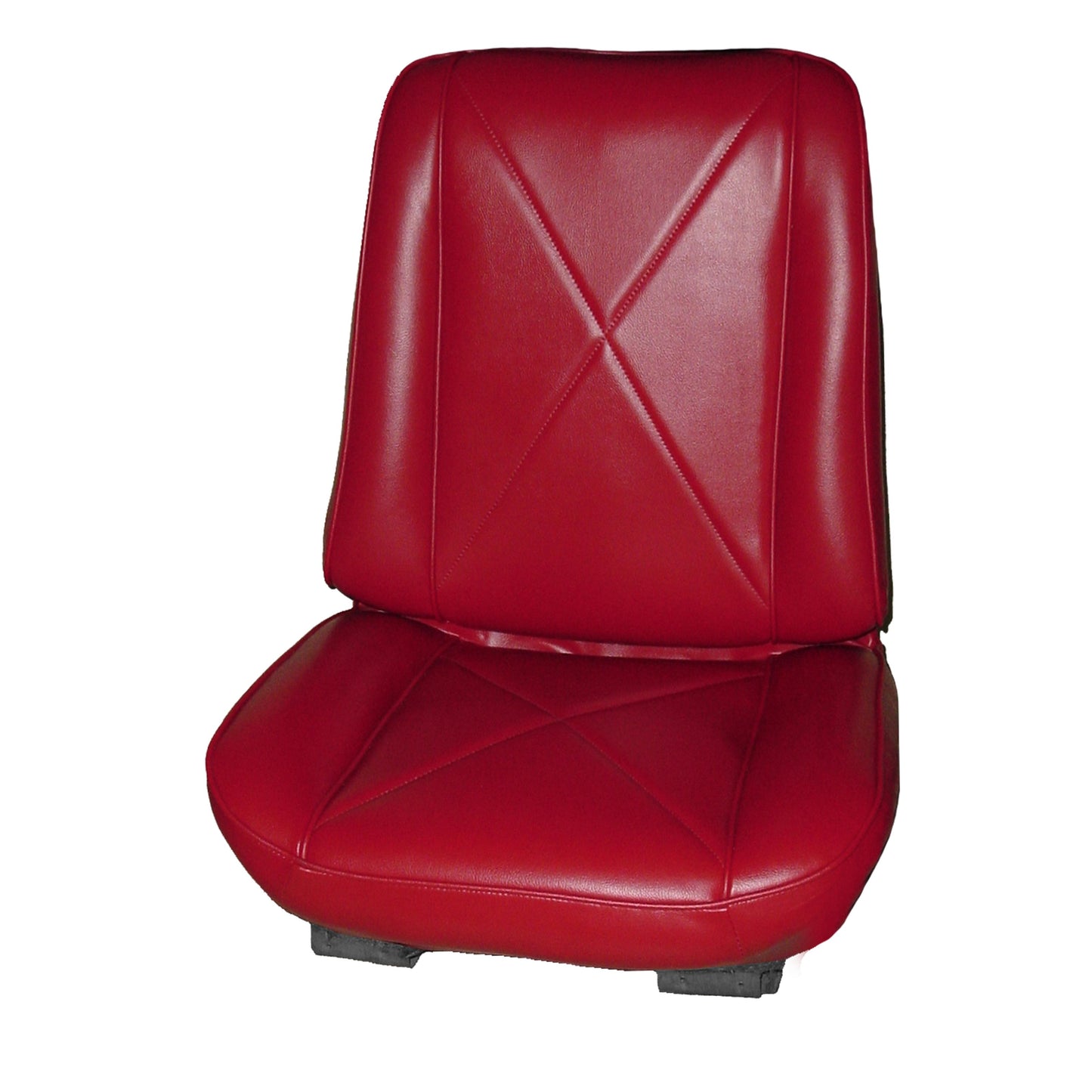 66 CUTLASS/442 SPORTS COUPE BUCKET UPHOLSTERY - RED