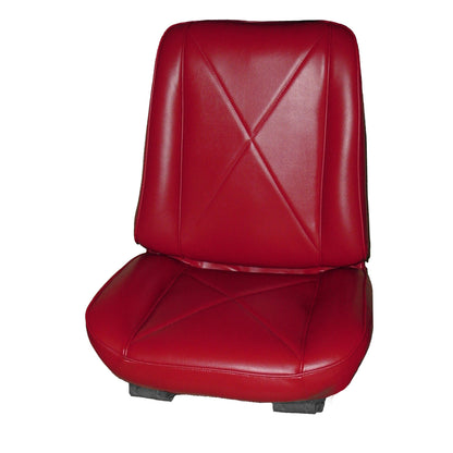 66 CUTLASS/442 SPORTS COUPE BUCKET UPHOLSTERY - RED