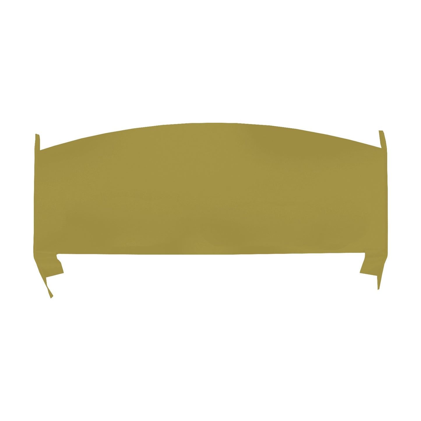 74-76 DUSTER/DART SPORT PACKAGE TRAY W/O SPEAKER CUT-OUTS - EMBER GOLD