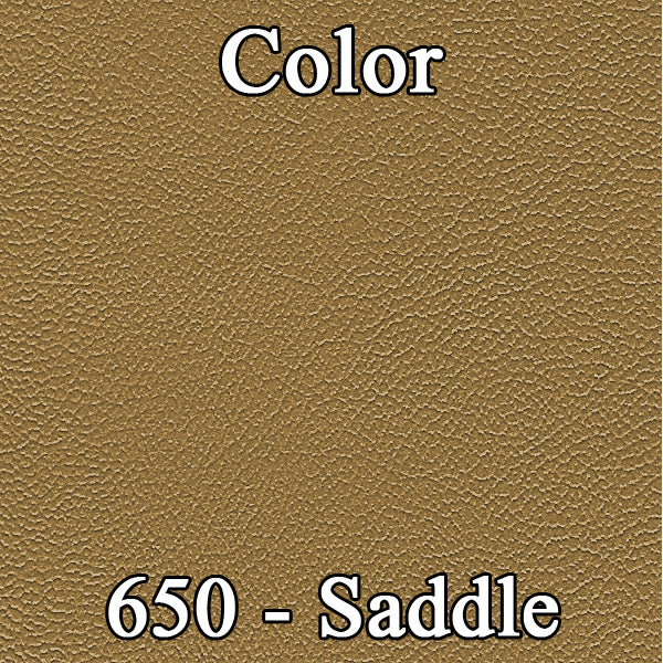 69 SPORT SATELLITE/ROADRUNNER/GTX RALLYE BUCKET SEAT UHOLSTERY KIT - SADDLE