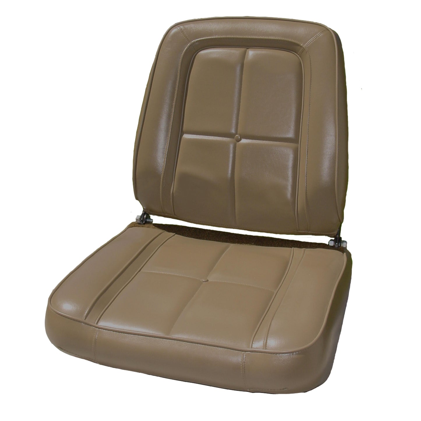 63 DART GT BUCKET SEAT UPHOLSTERY - TAUPE